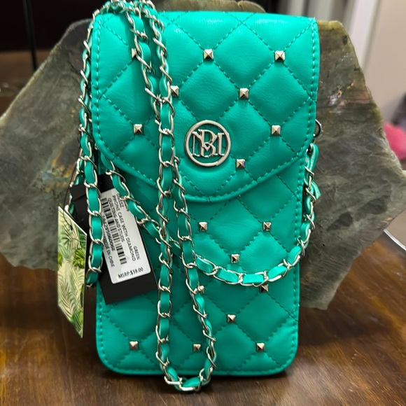 Badgley Mischka Handbags - Badgley Mischka Phone Wallet New without with tags Green